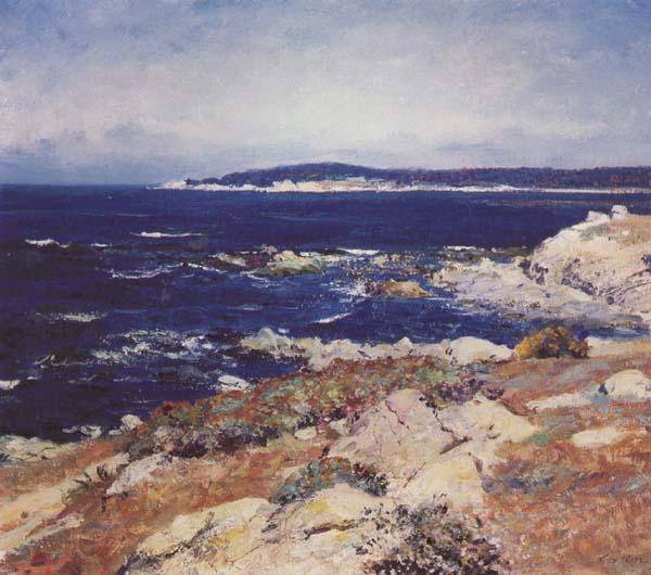Guy Rose Carmel Seascape Norge oil painting art